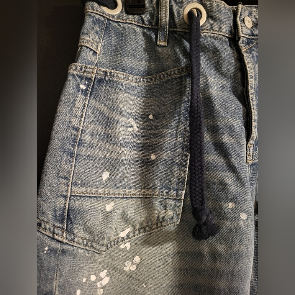 Free People We The Free Moxie Low Slung Pull On Jeans - Picture 5 of 13